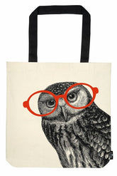 BOLSA DE TELA DE LA COMPRA BUHO | MOSES